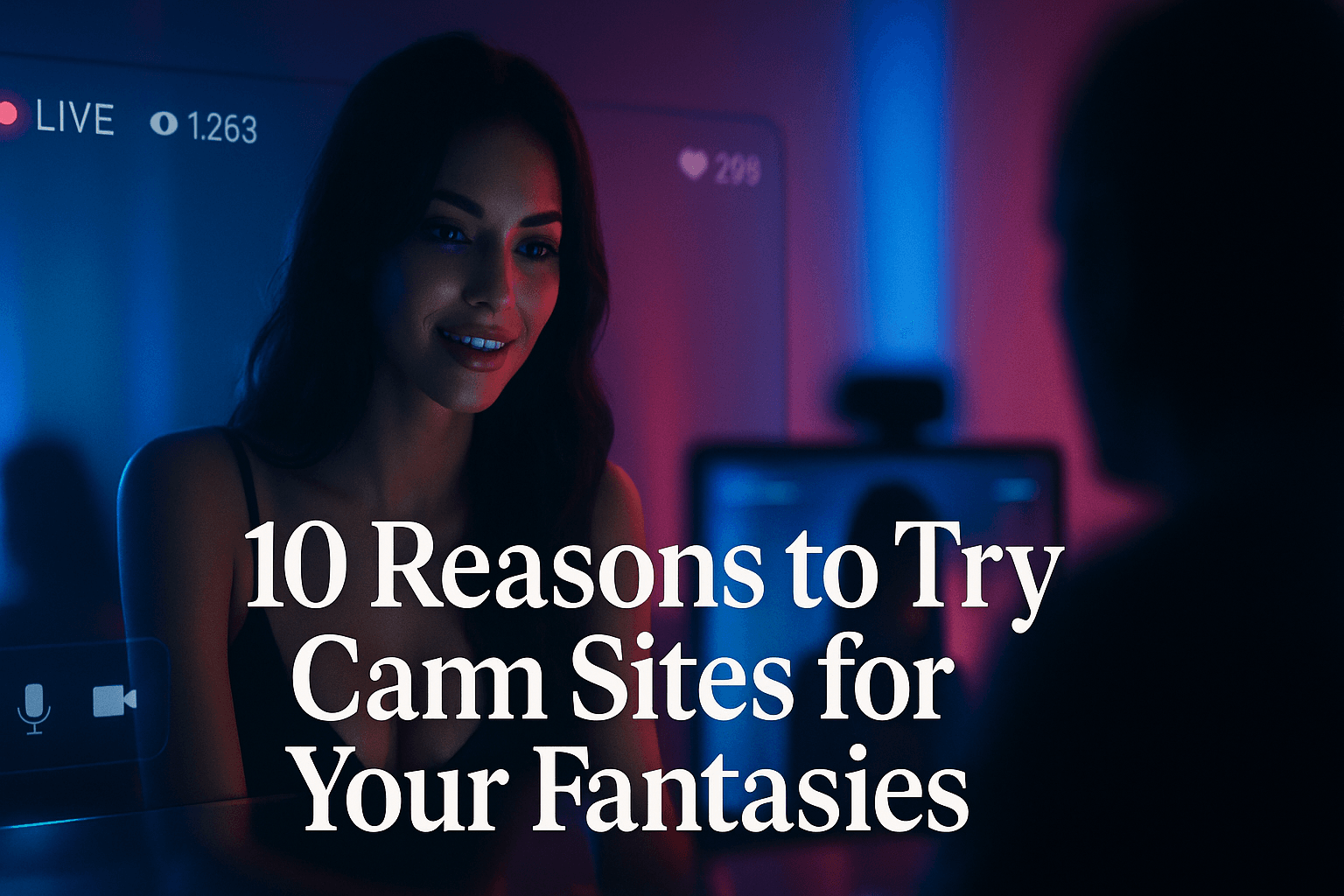 10 Reasons to Try Adult Cam Sites for Your Fantasies hero image