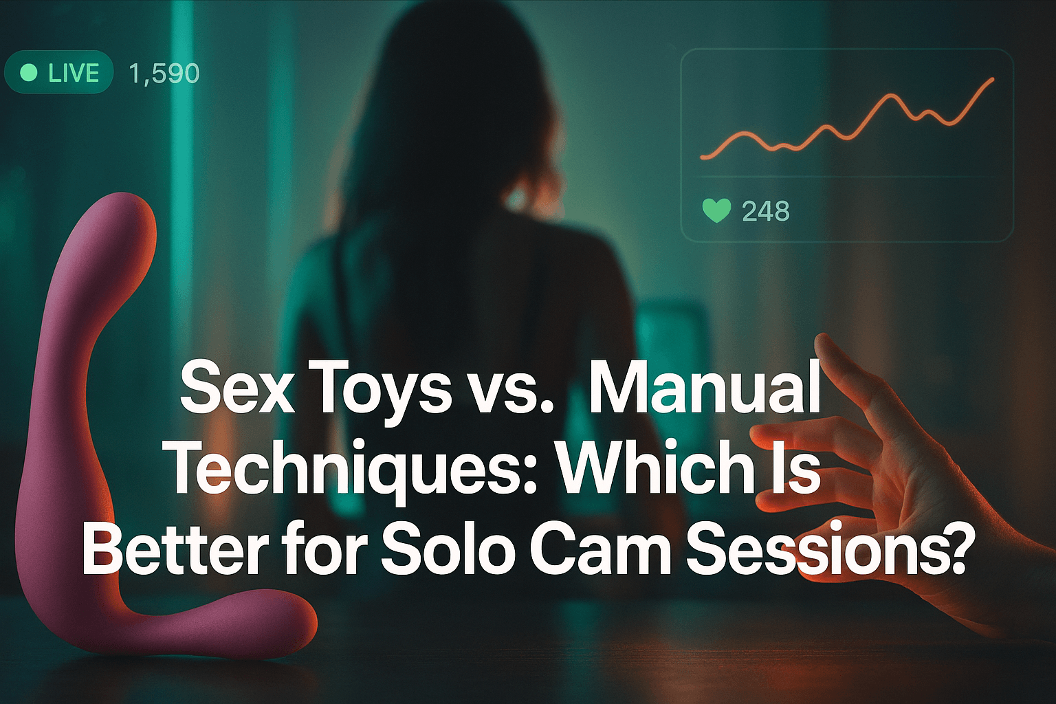 Sex Toys vs. Manual Techniques: Which Is Better for Solo Cam Sessions? hero image