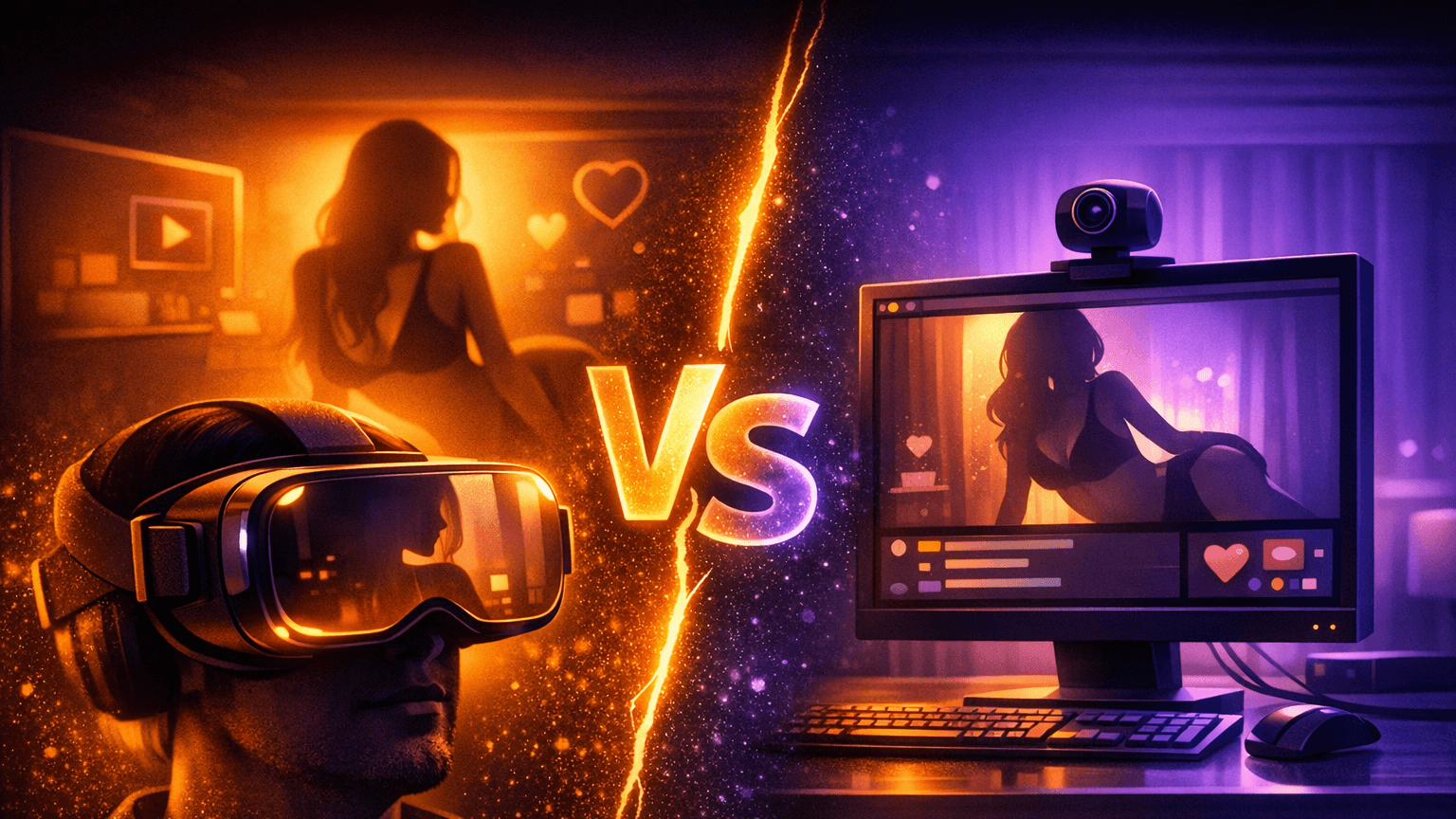 VR vs. Traditional Cam Sites: Which Offers Better Viewing Experiences? hero image
